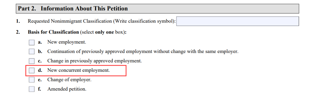 如何申请Concurrent H-1B？